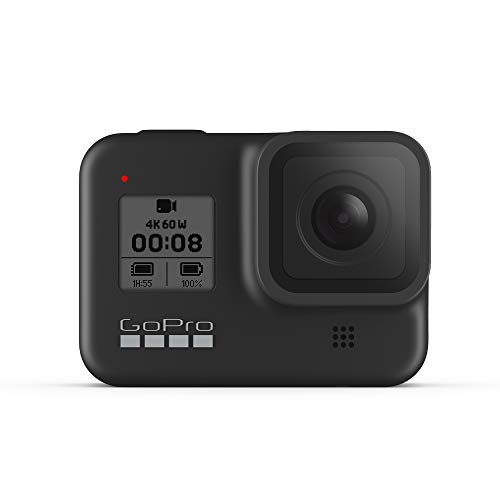 GoPro HERO8 Black - Cámara de acción Impermeable con visualización táctil 4K Ultra HD vídeo 12...