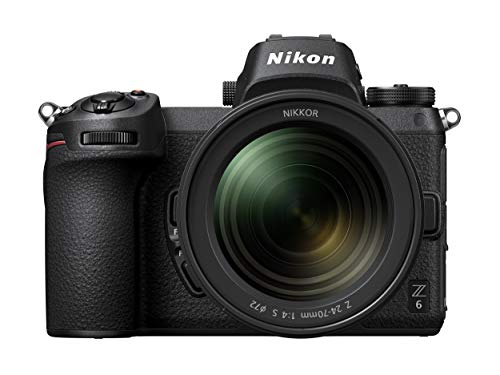 Nikon Z6 Kit Lente F/4S, Wi-Fi, Bluetooth, 24-70 mm, color Negro