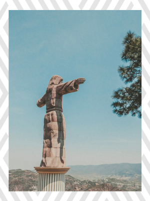 Tour de 1 día a Taxco Centro y las Pozas Azules, Mirador del Cristo Taxqueño Be México