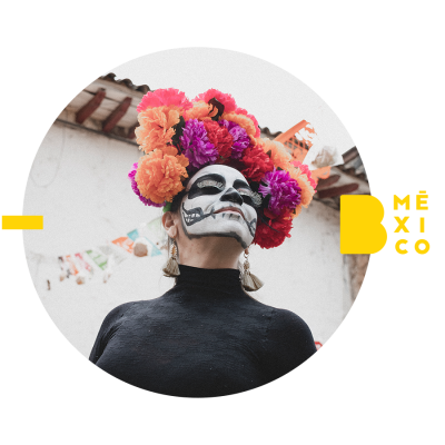 Cómo maquillarte como Catrina: Día de muertos tour con Be México
