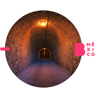 Túnel Ogarrio en Real de Catorce, México
